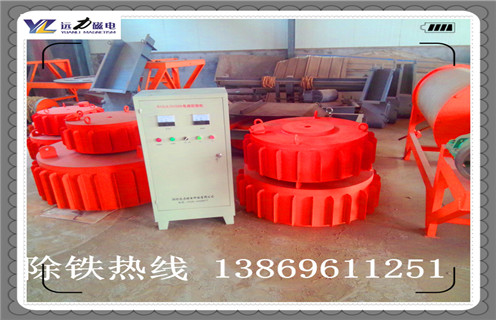 電磁除鐵器為更好的工作，周圍抗干擾工作要做好