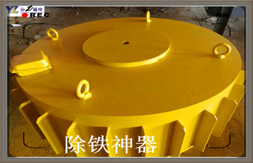 電磁除鐵器為更好的工作，周圍抗干擾工作要做好
