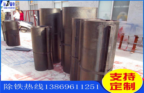 皮帶式除鐵器，天津皮帶式除鐵器_浙江除鐵器皮帶損壞原因不卸料怎么回事，如何清理及接線 