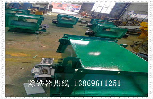 管道式永磁自卸式除鐵器，青海管道式永磁自動除鐵器方案_遠(yuǎn)力青海管道式永磁自動除鐵器方案應(yīng)用安裝示意圖型12000高斯_可定制工作原理