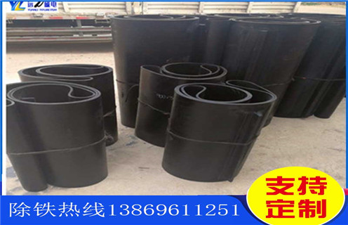 除鐵器皮帶，廣東除鐵器皮帶生產(chǎn)廠家_廣東除鐵器皮帶生產(chǎn)廠家怎么調(diào)整皮帶原因及如何調(diào)_刮板價格 
