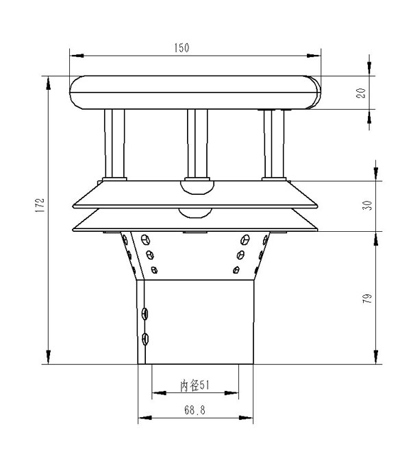 壓電雨量傳感器 壓電雨量傳感器