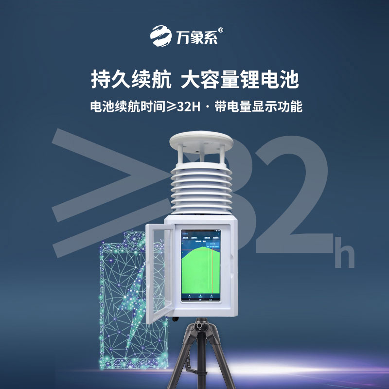 十要素便攜式氣象站，一機多用，氣象隨心