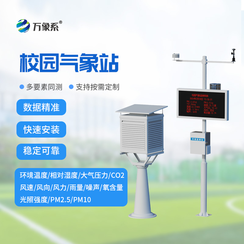 校園自動(dòng)氣象站：科普育人兩不誤，守護(hù)校園每一寸晴空